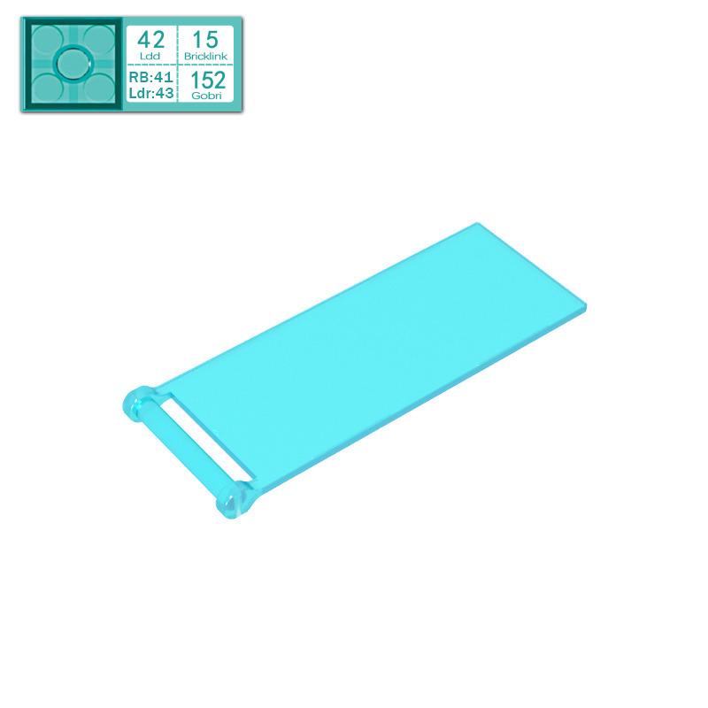 BRICKE 30292/35252/72154 Flag Piece 3x7 Building Block Compatible with LEGO