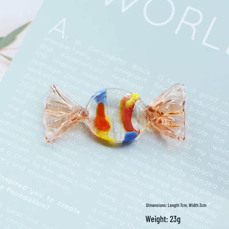 Handmade Glass Candy Ornaments for Home & Office - Childhood Memories