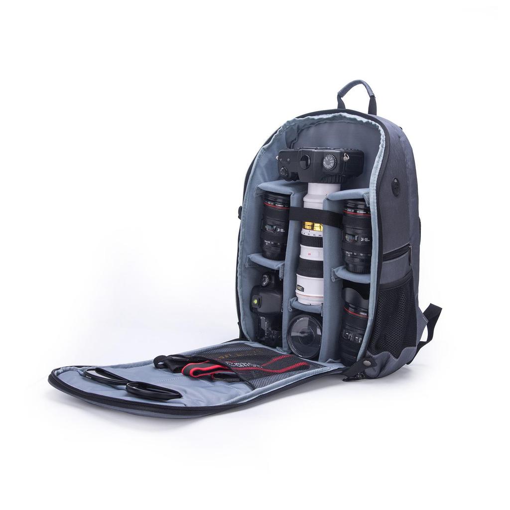 Cross-border DSLR & Drone Travel Bag with Removable Dividers for Photography