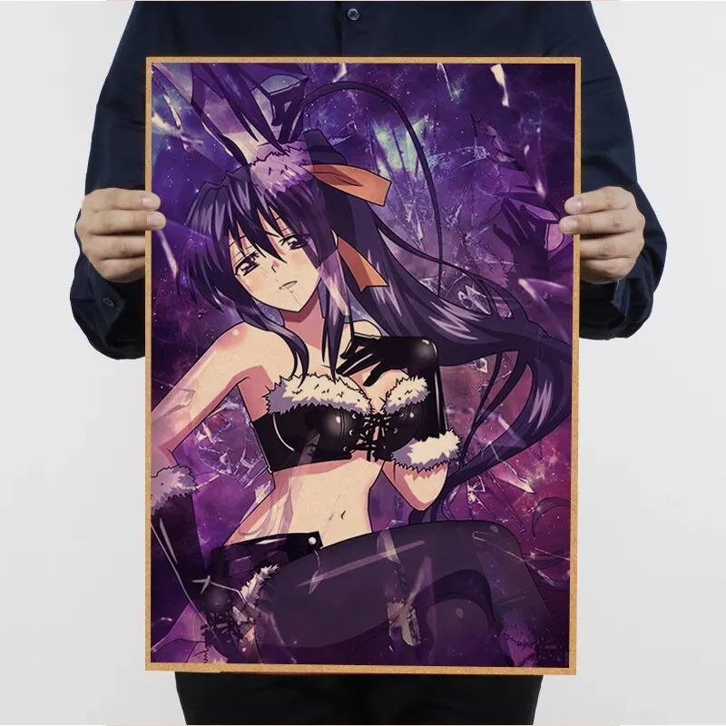 Japanese Anime High School Dxd Posters for Wall Decor Poster Vintage Art  Canvas Art for Home Wall Decoration for Room Decor