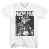Macho Man Machoman White Wrestling Shirt Unisex T-Shirt