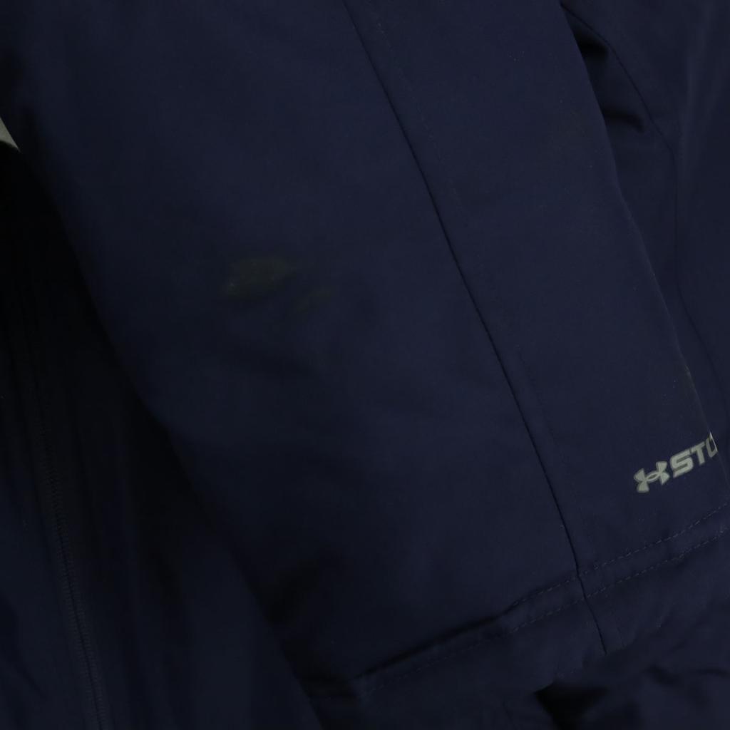 UNDER ARMOUR COLDGEAR Long sleeve Bench coat SM Navy Men's Used