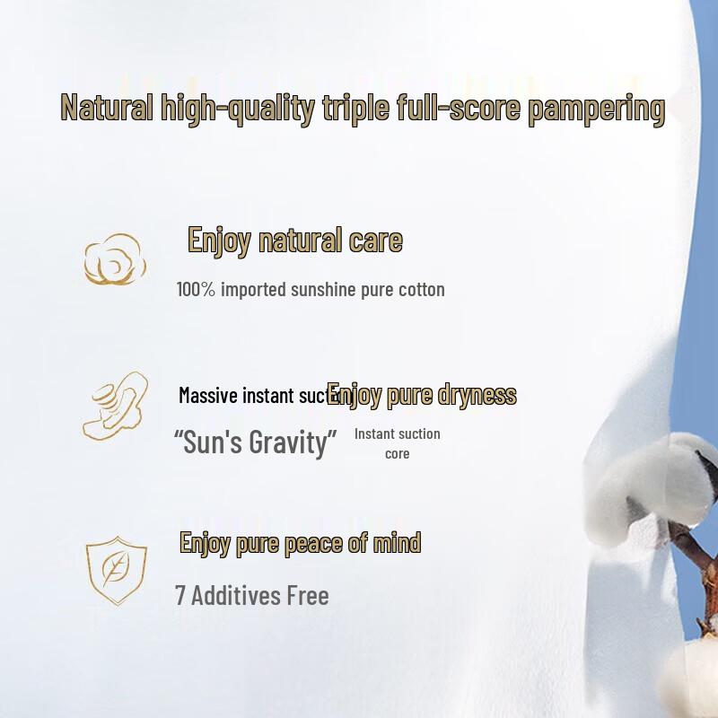 KOTEX Island Luxury Pure Cotton Sanitary Napkin Set