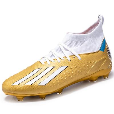 Four Seasons Medium and High Top Student Football Shoes Children's Youth Men's and Women's Long Nails Broken Nails Flat Bottom Training Shoes