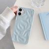 Lovely Candy Color Glossy Silicone Soft Case For iPhone 16 15 14 Plus 13 12 11 Pro Max Anti-Slip Lines Cover Shockproof Shell