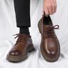 Spring New Male Comfortable Oxfords Footwear Men Business Shoes New Arrival Men's Casual Shoes Lace-Up Men Leather Walking Shoes