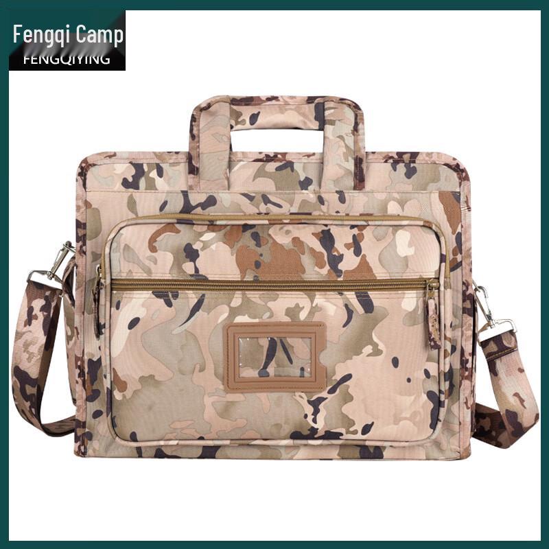 Tactical Camouflage Laptop Messenger Briefcase