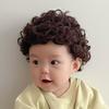 Synthetic Baby Hair Wig Cute Newborn Headwear Hair Accessories Infant Hairpiece  Photograph Props