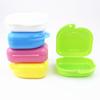 Tooth Retainer Small Hole Tooth Box Braces Container Mouthguard Guard Denture Storage Case Clean Organizer Case
