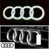 For Audi A GB4D Refitted LED Lamp Car Front Grille Luggage Logo for AUDI A3 A4 A5 A6 A7 A8 S3 S4 S5 S6 S7 Q3 Q5 Q7 TT Decoration Accessories