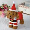 Santa Clause Suit Red Hat & Jackets Fashion Cat Dog Plush Costume Pet Supplies