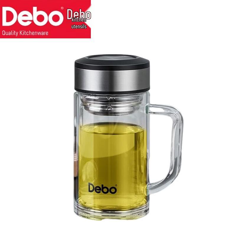 Debo Pascal Double-Layer Glass Mug