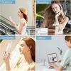 Portable Mini Handheld Fan Small Pocket Fan USB Rechargeable Battery Fan Folding Cooling USB Hand Fan with Power Bank