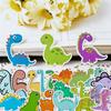 135Pcs/Set Q Baby Dinosaur Mini Diary Manual Stickers DIY Scrapbooks Album Decor Decals Stickers