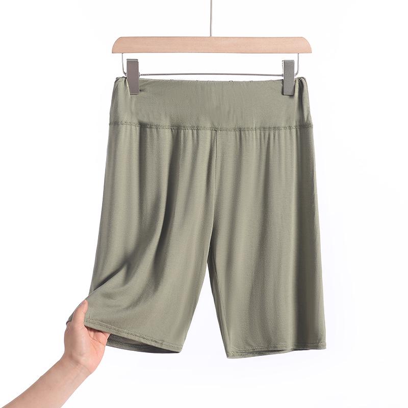

High-Waisted Slimming Women s Summer Shorts - Plus Size, Tight-Fitting, Anti-Exposure, Lightweight Base Layer (5-Minute Pants). 5XL (180-200 lbs)