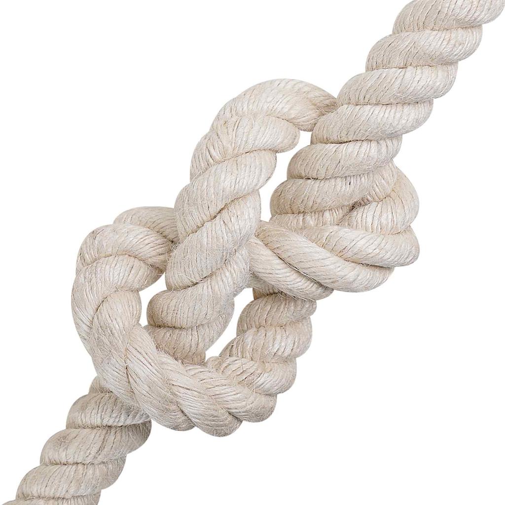 Jute Rope 16 Mm White 100percent  Tossa Jute