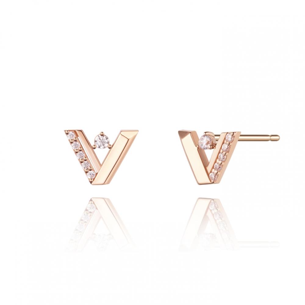 

STONEHENGE Edge 14K Серьги SA24A08T