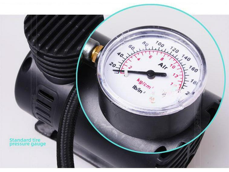 Arabalar, Motosikletler ve Büyük Araçlar için Kompakt 12V Elektrikli Hava Pompası