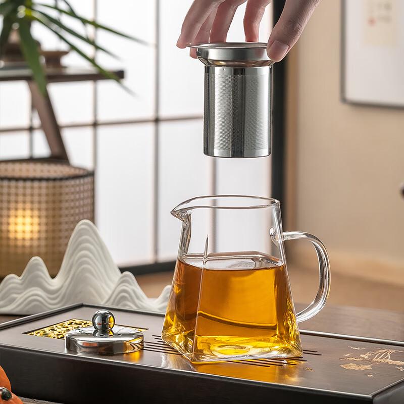 Gnas Glass Tea Maker with Stainless Steel Infuser