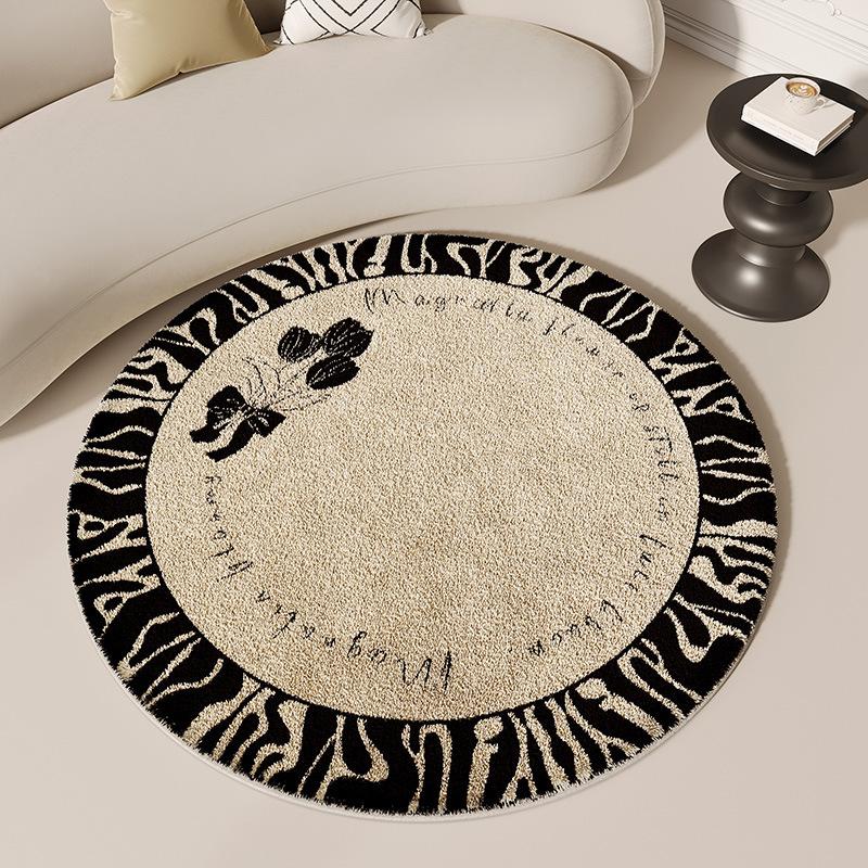 

Европейский классический круглый ковер, водопоглощающий и противоскользящий ковер для дома 200 * 200Cm