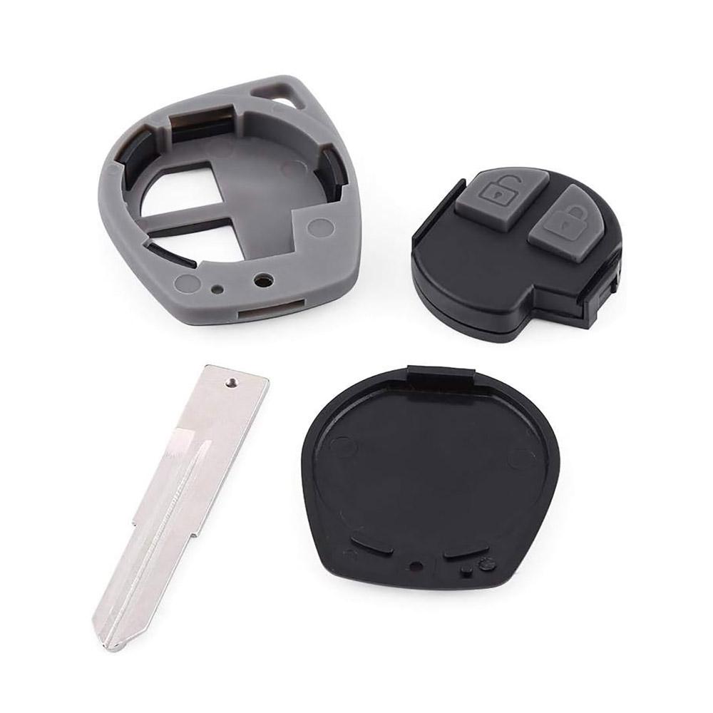2 Buttons Remote Key Shell Case Fob For Suzuki Vitara Swift Ignis SX4 Liana Alto