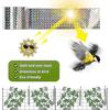 45m Anti Pigeon Bird Repeller Tape Double Sided Anti Bird Repellent Tape Shiny Holographic Bird Repellent Tape for Scaring Birds Bird Scarer Birds