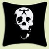Custom rock band Misfits skull face Pillow Covers Cartoon Sofa Decorative Home Doublesided Printing Short Plush Cute Cushion