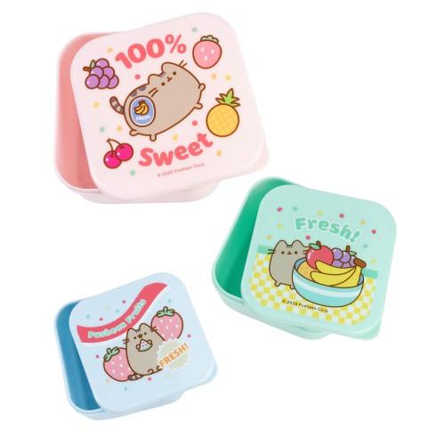 Pusheen Fresh Fruits Snack Pot (Pack of 3)