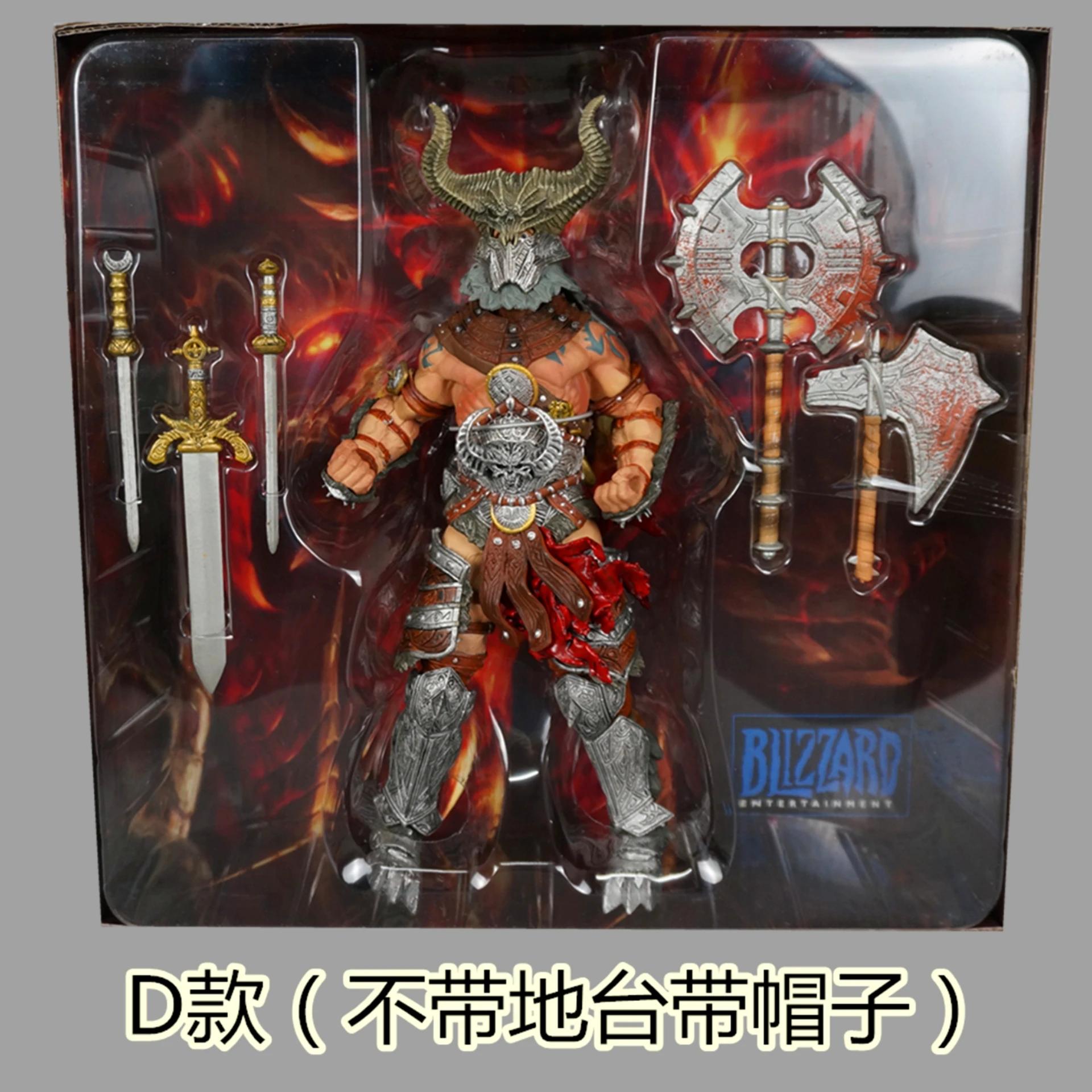 

Game Diablo 3 Anime Figure Barbarian Four Horsemen Tabletop Model Dolls Figurine Classic Action Figures Decor Adult Toys