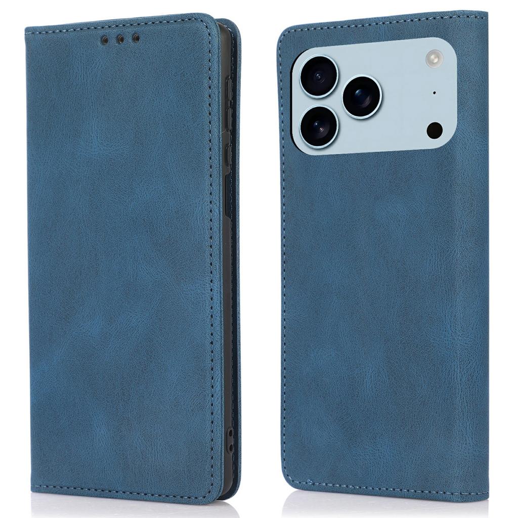 For iPhone 17 Pro Max Case Wallet Magnetic Closing Leather Flip Phone Cover