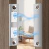 Ferromagnetic Door Adsorption Strips,No-Drilling Invisible Magnets for Sliding Wardrobe Doors, Strong Magnetic Patches for Home