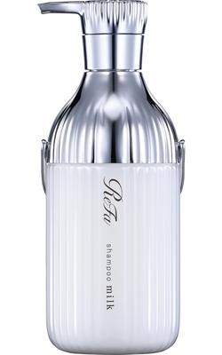 MILK PROTEIN SHAMPOO 500mL Moisturizing and Shining Refill, (White)