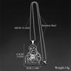 Virgin Mary Christian Pendant Necklace For Women Men Stainless Steel Gold Color Hollow Guadalupe Lady Chain Jewelry bijoux