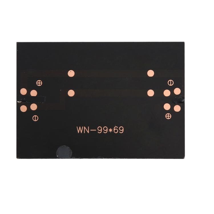 5V 0.8W 150mAh DIY Sun Power Battery Solar Panel Module Cell, Size: 99x 69mm