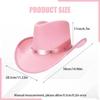Cowboy Hat Cosplay Costume Accessories for Engagement Carnival Wedding