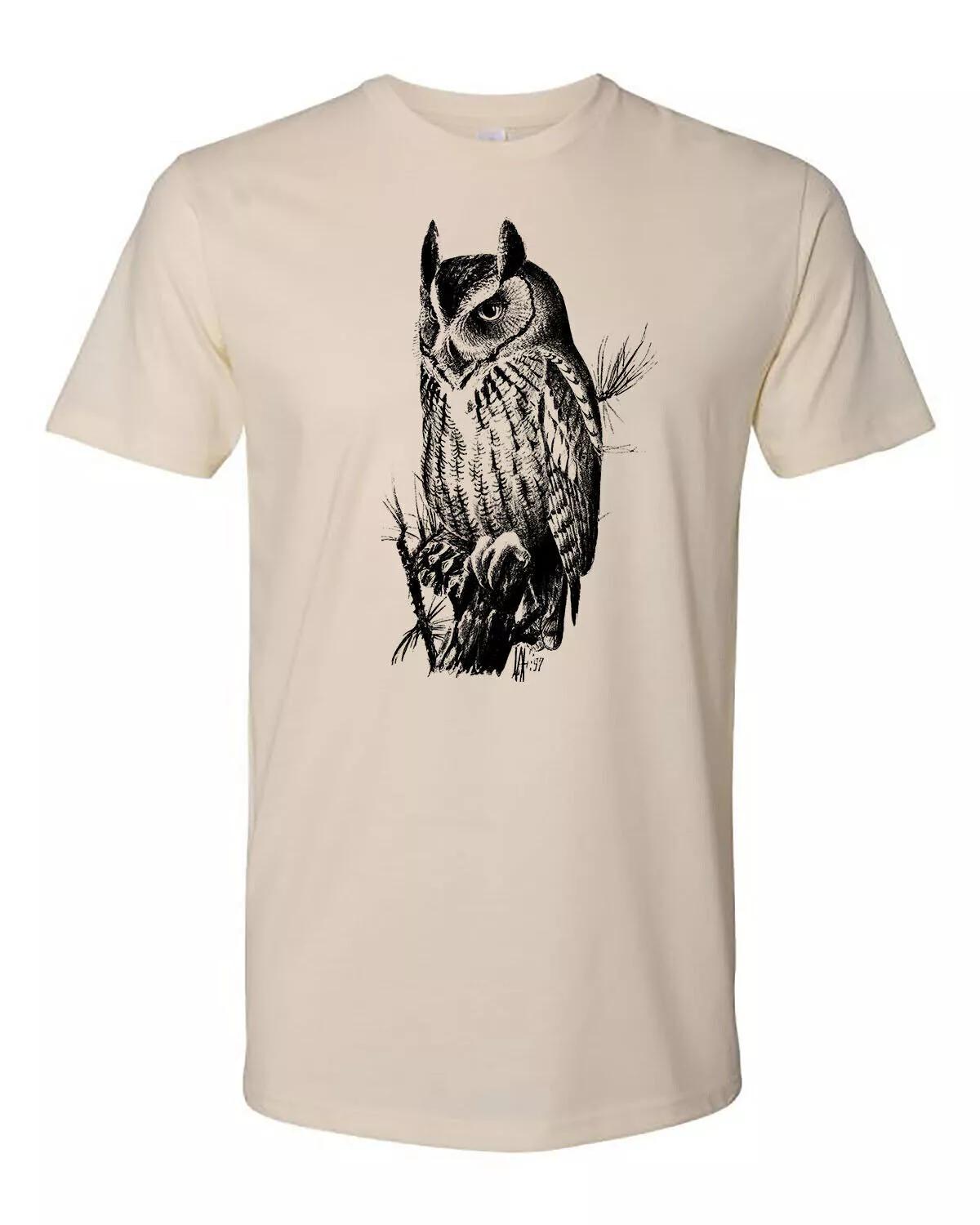 

Cottage Cult Clothing Tee T Shirt Cotton Goth Witch Occult Victorian Horned Owl L