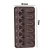 Cake Baking Molds High Temperature Resistant DIY Cookie Mold Christmas Shaped Silicone Chocolate Mold