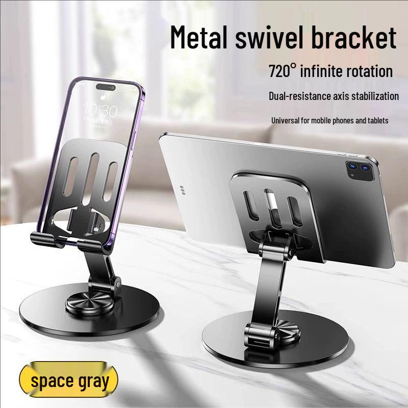 Rotatable Foldable Alloy Mobile Phone & Tablet Stand