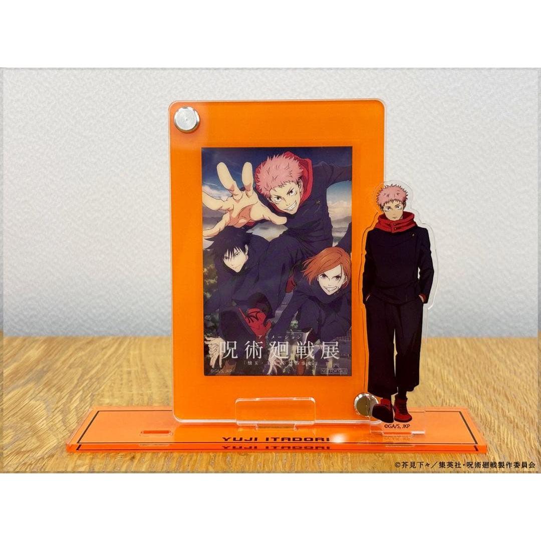Used [Jujutsu Kaisen Exhibition Fukuoka] Yujin Kojo Acrylic Card Stand Set