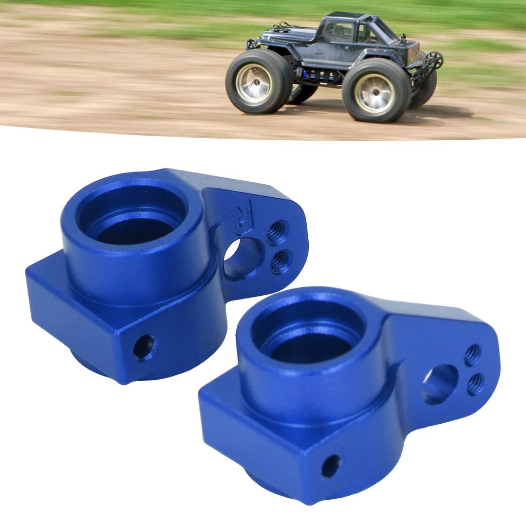 Rear Axle Seat Aluminum Alloy RC Left and Right Rear Knuckle Arm Hub Carrier Set for LOSI 1Celsius10 22S 2  RC Cars