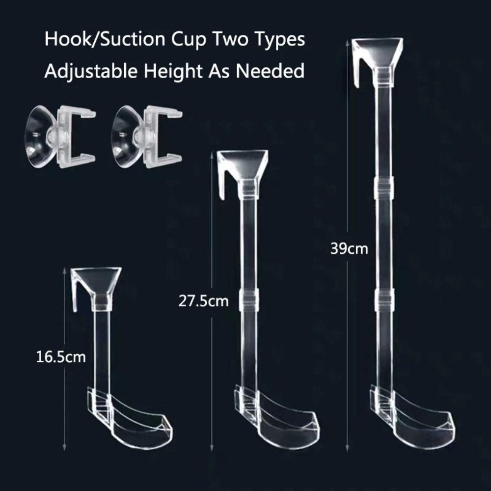 With Suction Cup Aquarium Fish Tank Feeder Tube Acrylic Shrimp Feeding Dish New Feeding Tool