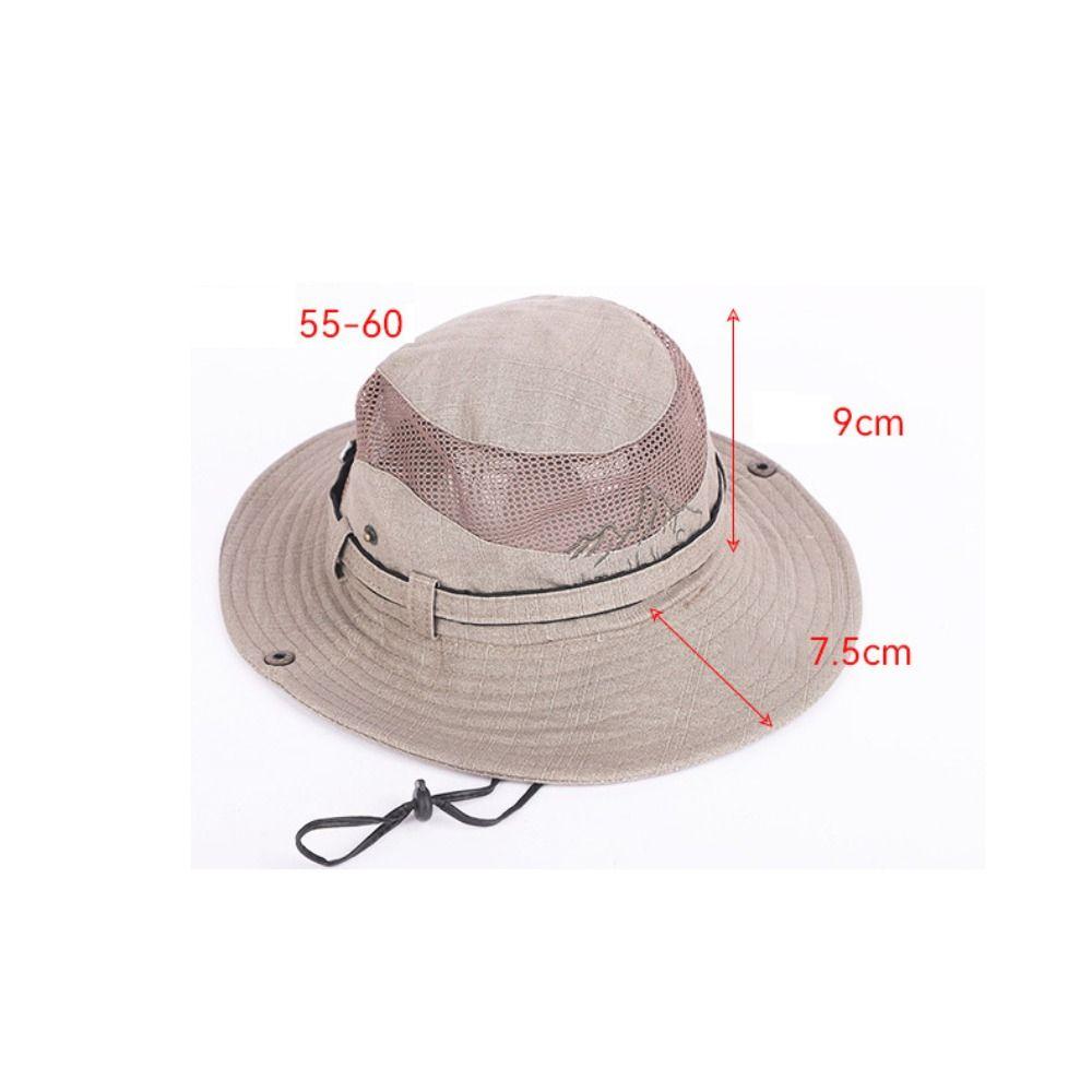 Mesh Sun Cap Cotton Fishing Hat New Panama Cap  Women Men
