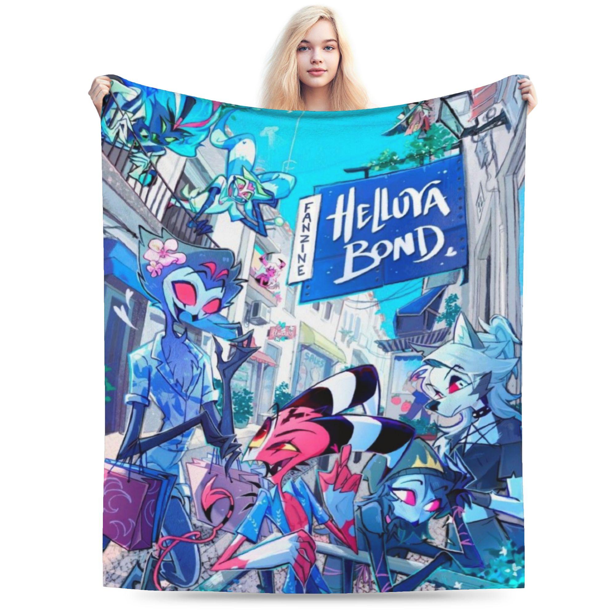 

Relax hazbines hoteles alastor vox 2 blanket Accessories Sofa Decorative Throw blankets Soft Fleece for Car 100x150cm