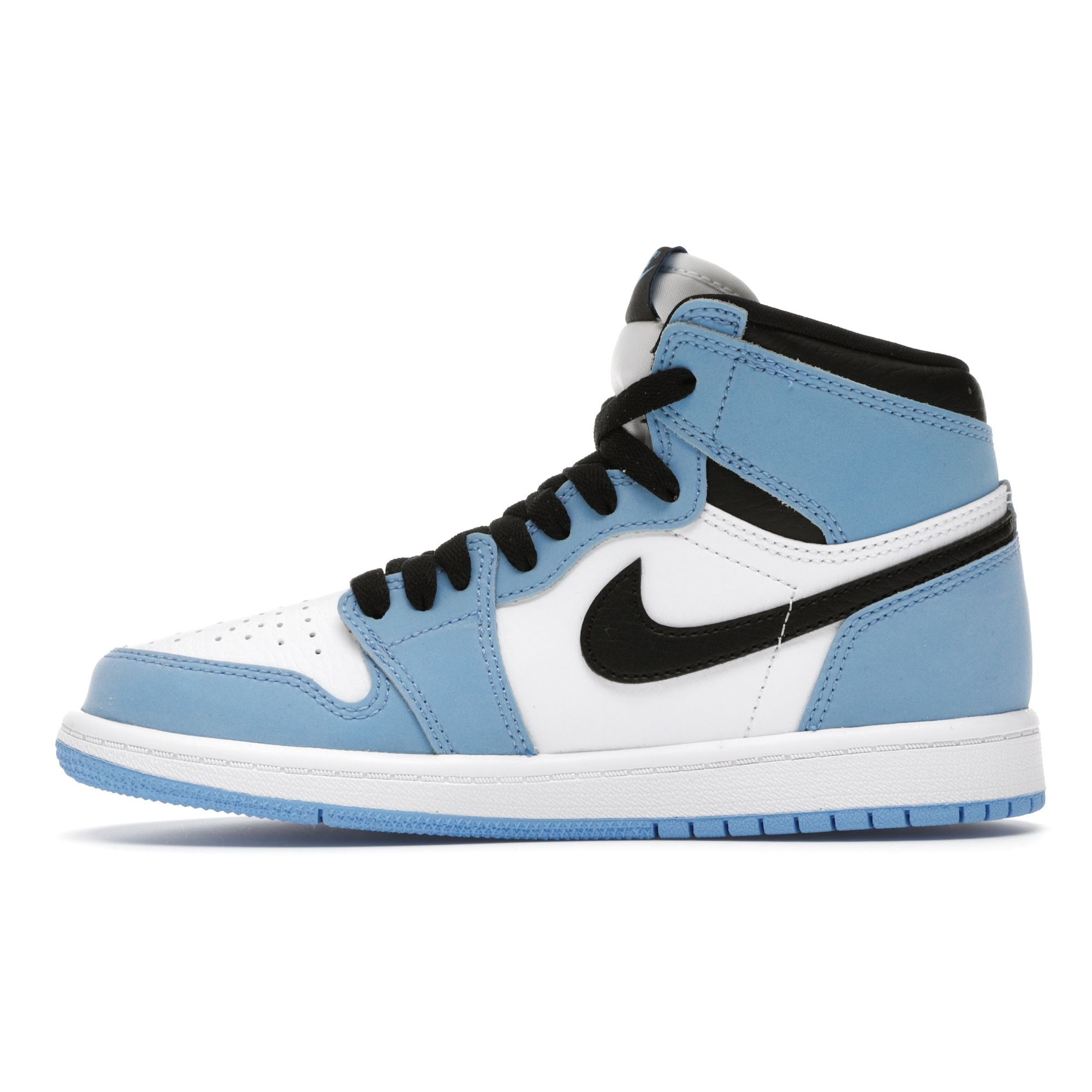 Air Jordan 1 Retro High OG PS University Blue Детские кроссовки Белый Черный AQ2664-134 35 — фото 5