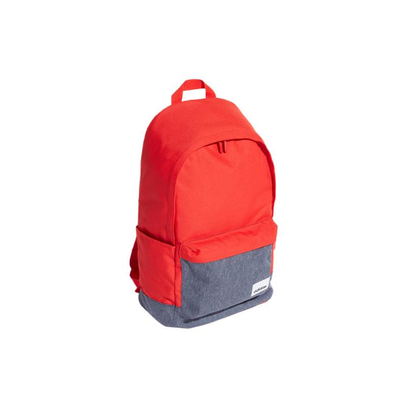 Adidas Polyester Backpack Regular Unisex Orange/Gray Adidas EI9880