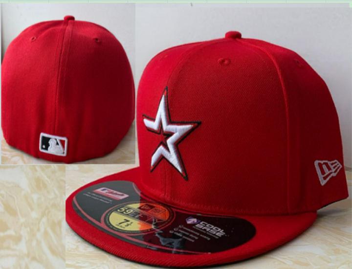 Houston Astros Sun Protection Closed-face Baseball Cap - Fully Sealed Embroidered Hat