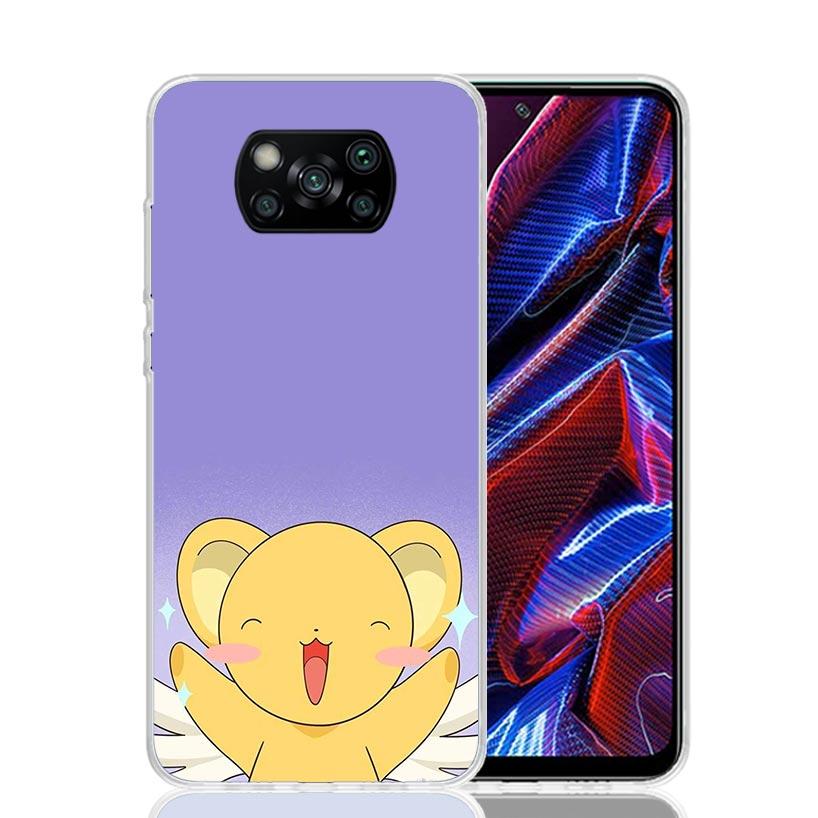 Cardcaptor Sakura Cute Magical Girl Phone Case For Xiaomi Poco F7 Ultra X7 X6 Pro X5 Redmi 15 15C 13 13C 12 12C 10 10A 10C 9 9A