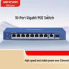 HIKVISION 10-Port Gigabit Unmanaged PoE Switch