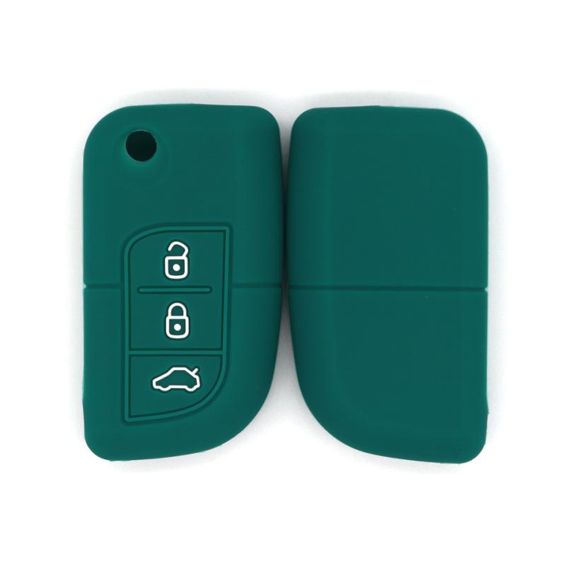 Suitable for Changan Automobile V5CX20CX30 Yuexiang V3 Zhixiang Ouliwei X6 folding key silicone protective case bag