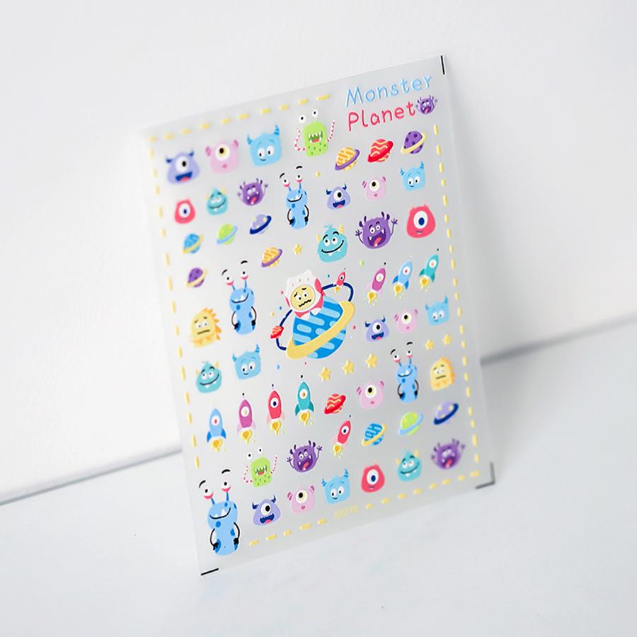 

Кавайные ферритовые монстры и бабочки матовые тонкие прозрачные наклейки - Серия KX310